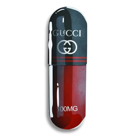 pink rectangle gucci pill|gucci pills in circulation.